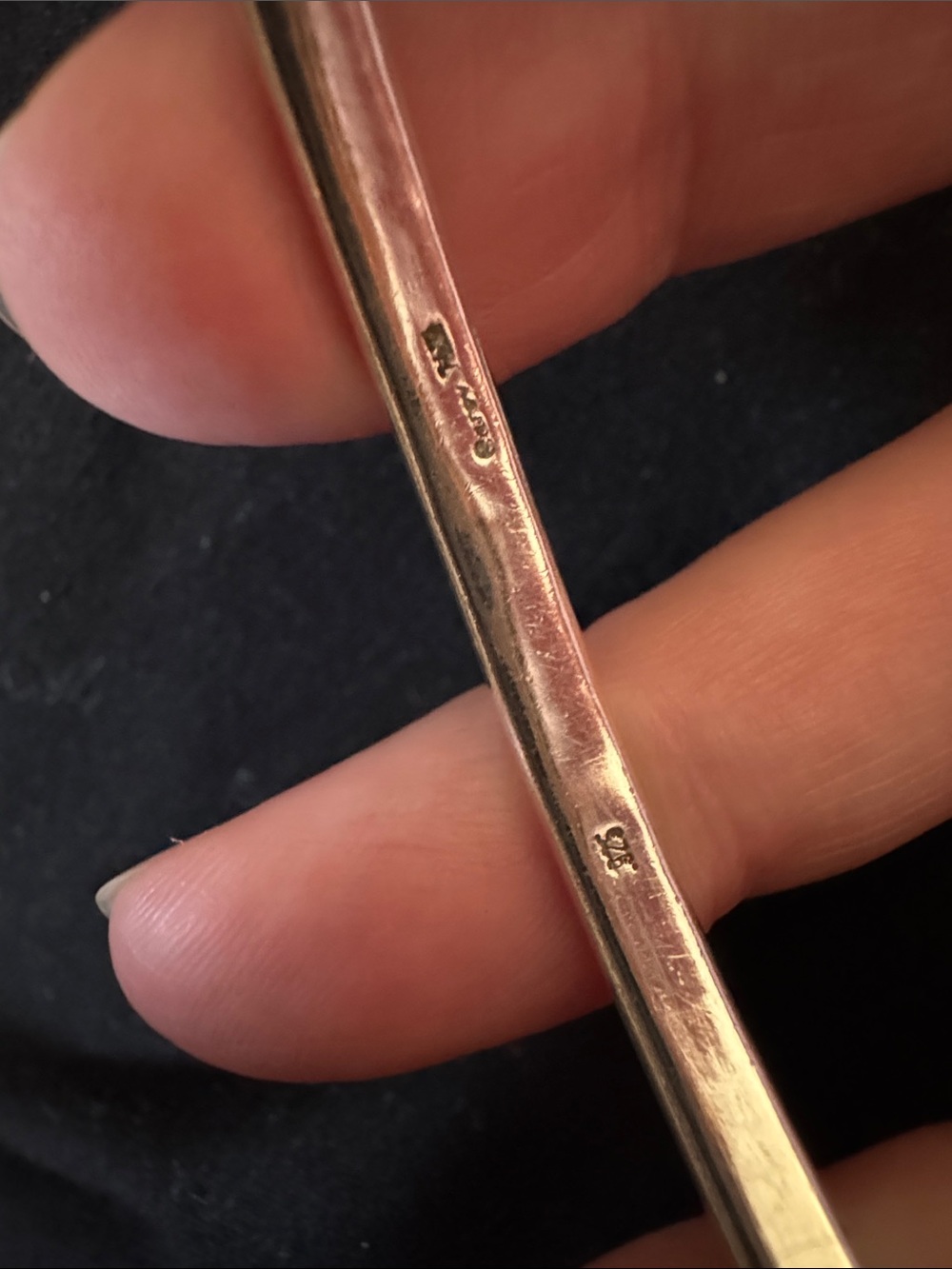 Engraved Silver Bangle Bracelet — "Life Is Too Short To Be Ordinary" - Picture 2 of 5